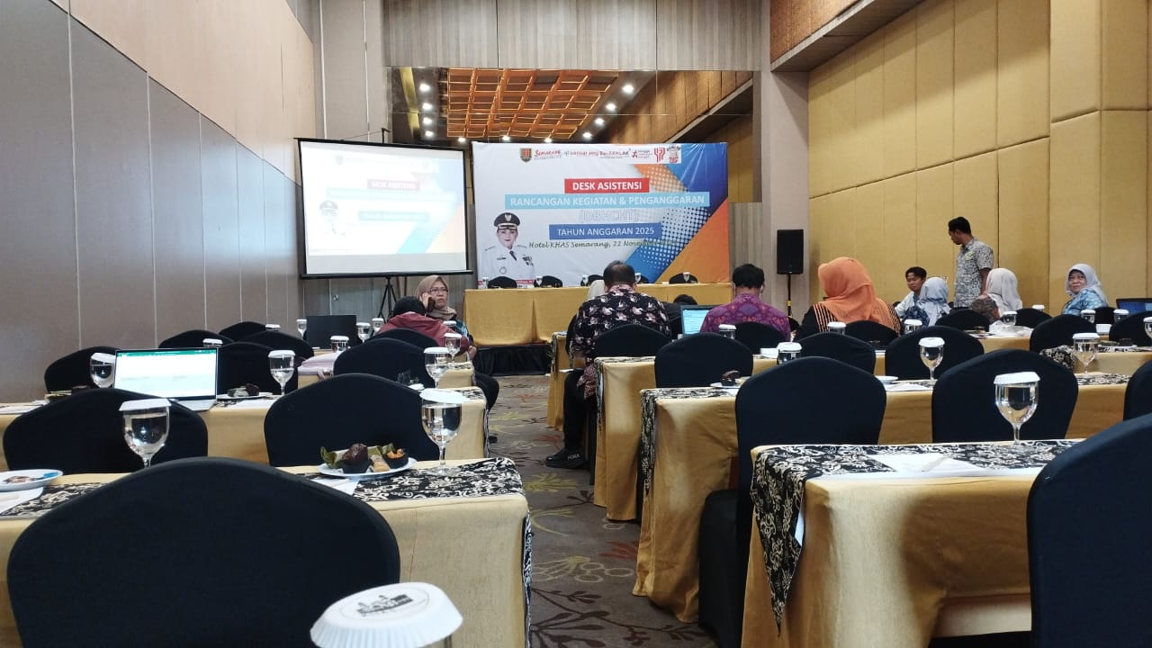 DISKOMINFO Kota Semarang Hadiri Desk Asistensi DBHCHT Tahun 2025